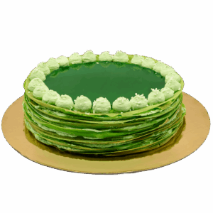 Pandan-Jelly-Crêpe-Cake