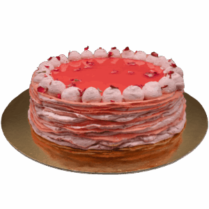 Rose-Jelly-Crêpe-Cake