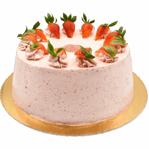 Strawberry-Coconut-Chiffon-Cake