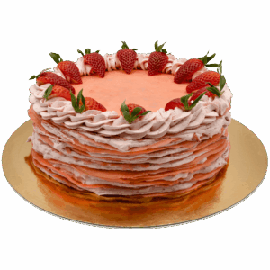Strawberry-Crêpe-Cake